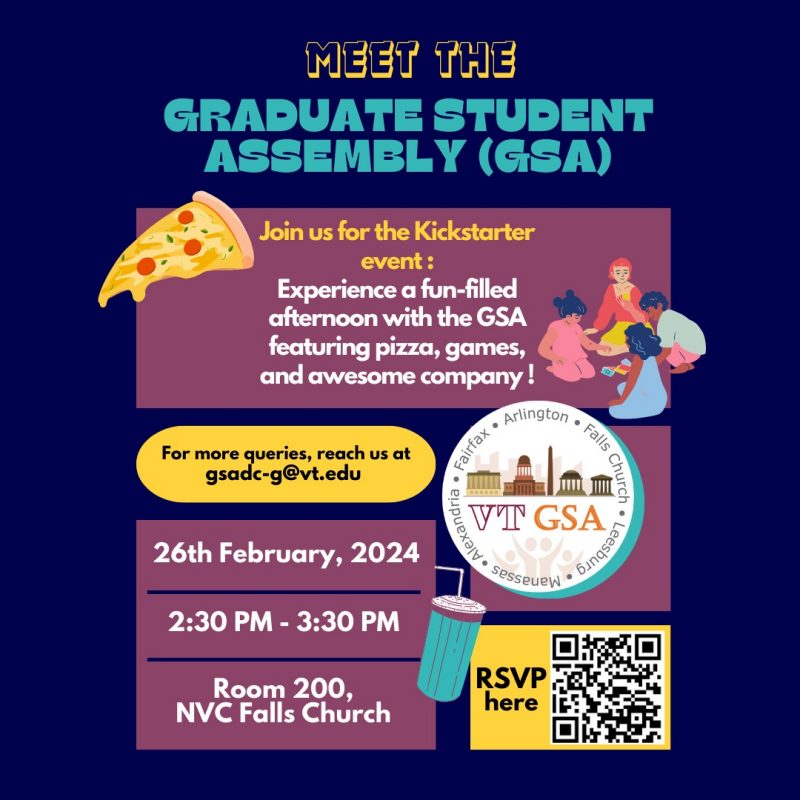 Meet the GSA event flyer